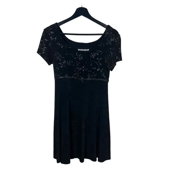 Vintage | Dresses | Vintage 9s Black Glittery Babydoll Short Sleeve Short Dress Medium | Poshmark Vintage | Dresses | Vintage 9s Black Glittery Babydoll Short Sleeve Short Dress Medium | Poshmark